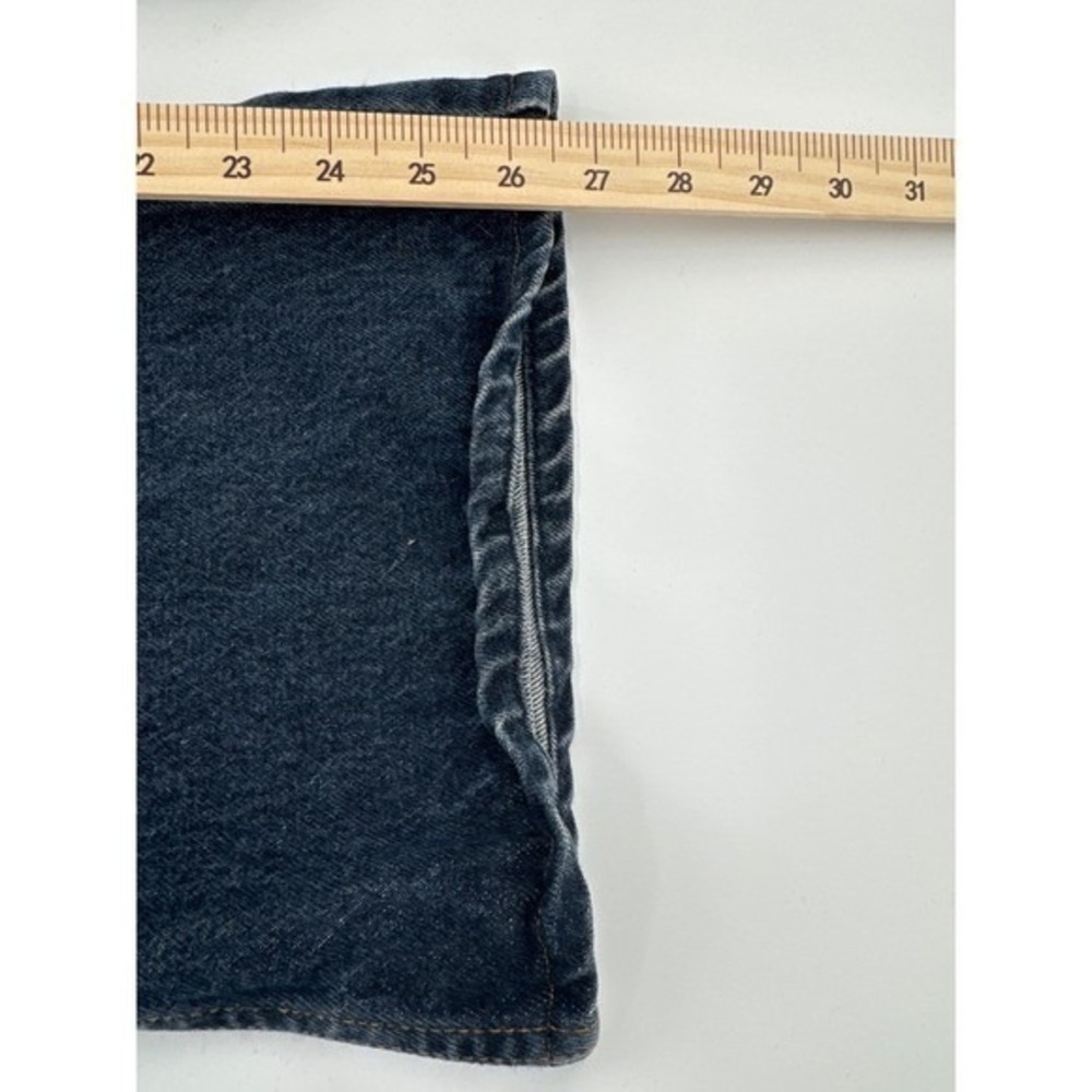 Sheplers Mens Dark Wash Denim Bootleg Cut Jeans Size 34x30 - Picture 4 of 7